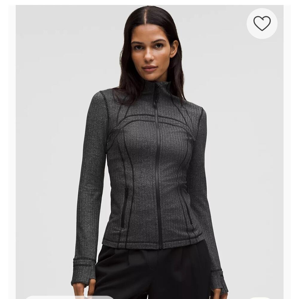 Lululemon Define Women's Jacket Herringbone‎ Size: 6